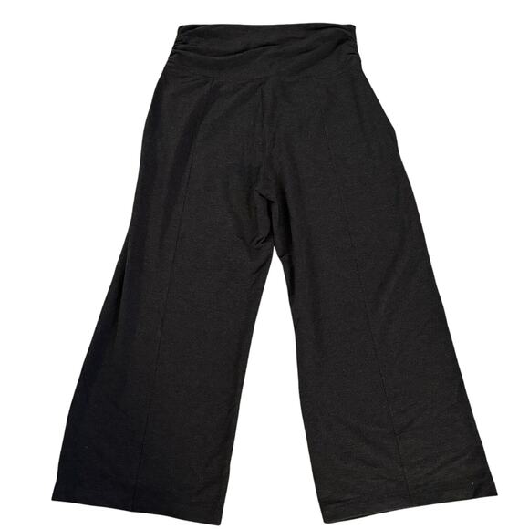Lululemon Size 12 Take It Easy Pants Heathered Black Charcoal Pockets Athleisure - Picture 4 of 5